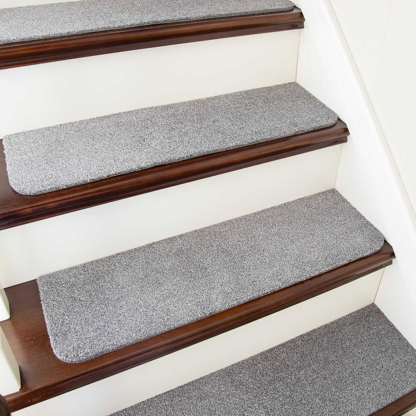 COSY HOMEER Stair Treads Non-Slip for Wooden Steps, 9"x28", Indoor Carpet Stair Runners for Kids Elders and Pets, Machine Washable, 100% Polyester, TPE Backing