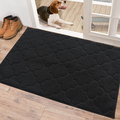 COSY HOMEER Indoor Doormat, Soft and Absorbent Door Mat Non-Slip, Dirt Trapper Mat Door Mats Low Profile Floor Mat Machine Washable for Entrance, Inside, Kitchen, Front Back Door