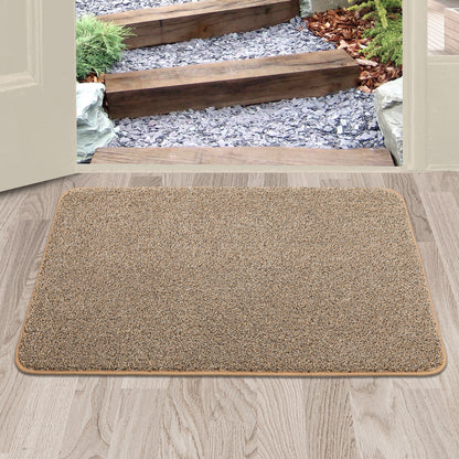 COSY HOMEER Doormat Indoor 24"x36", Soft and Absorbent Door Mat Non-Slip, Dirt Trapper Door Mats Entry Rug Low Profile Floor Mat Machine Washable Rugs for Entryway, Front Back Door, Kitchen