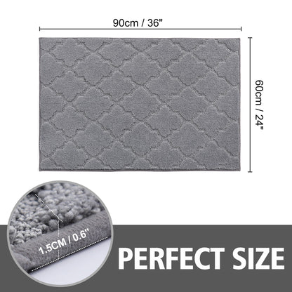 COSY HOMEER Indoor Doormat, Soft and Absorbent Door Mat Non-Slip, Dirt Trapper Mat Door Mats Low Profile Floor Mat Machine Washable for Entrance, Inside, Kitchen, Front Back Door