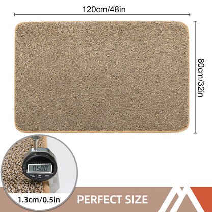 COSY HOMEER Doormat Indoor 24"x36", Soft and Absorbent Door Mat Non-Slip, Dirt Trapper Door Mats Entry Rug Low Profile Floor Mat Machine Washable Rugs for Entryway, Front Back Door, Kitchen